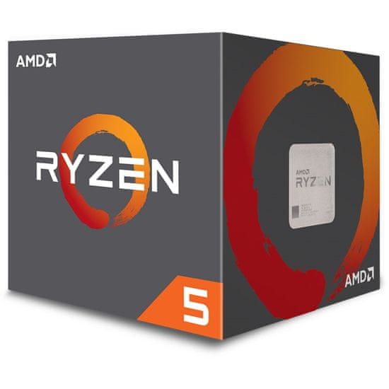 AMD procesor Ryzen 5 1400 s hladnjakom Wraith Stealth 65W (YD1400BBAEBOX)