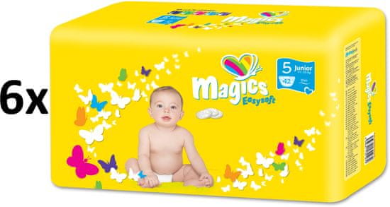 Magics Easysoft 5 Junior (11-25 kg) Megapack 252 kom (6x42 kom)