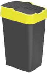 Heidrun koš za smeće, 35 l, crno-žuti