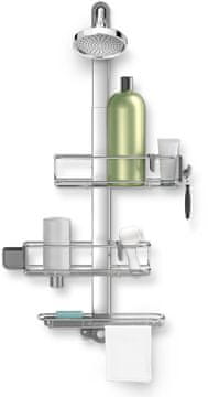 Simplehuman Shower Caddy Plus Set polica za tuširanje
