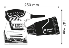 BOSCH Professional vibracijska brusilica GSS 140-1 A (06012A2100)