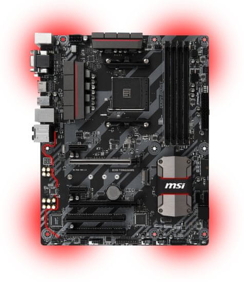 MSI matična ploča Tomahawk B350 AM4, ATX DDR4