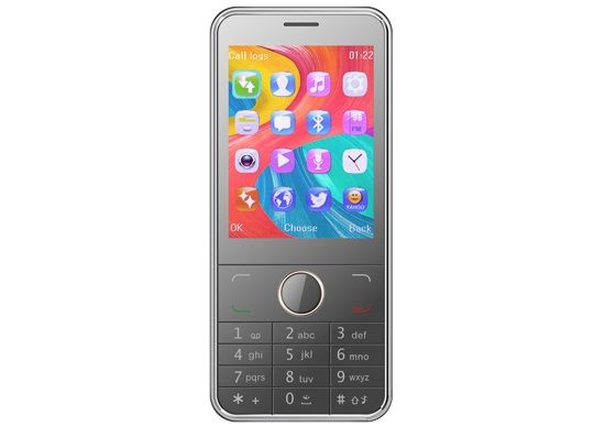 eStar GSM telefon A28 Dual Sim, srebrni