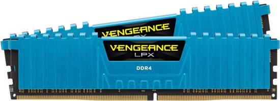 Corsair radna memorija Vengeance LPX Blue 16GB (2x8GB) DDR4 3000 (CMK16GX4M2B3000C15B)
