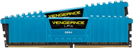 Corsair radna memorija Vengeance LPX Blue 16GB (2x8GB) DDR4 3000 (CMK16GX4M2B3000C15B)