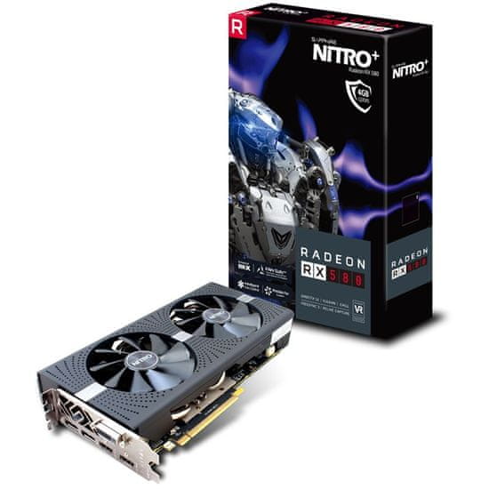 Sapphire grafička kartica RX 580 OC 8GB GDDR5 PCI-E Nitro+ lite