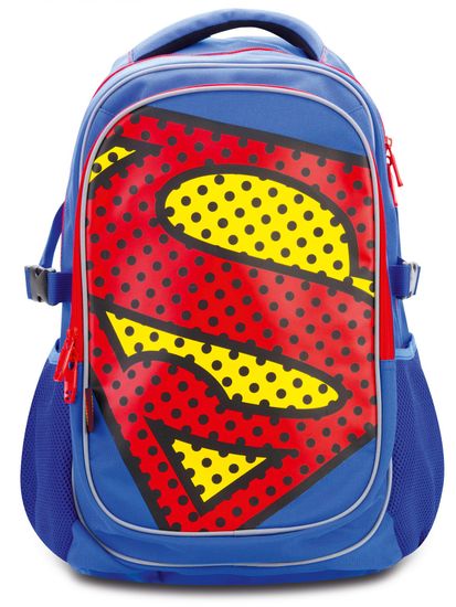 BAAGL školski ruksak sa kabanicom Superman - POP
