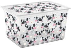 Kis kutija za spremanje C-Box Cute Animals, XL, 50 l