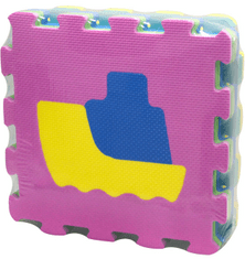 Unikatoy Spužvaste Puzzle Baby 24919, 9kom, vozila