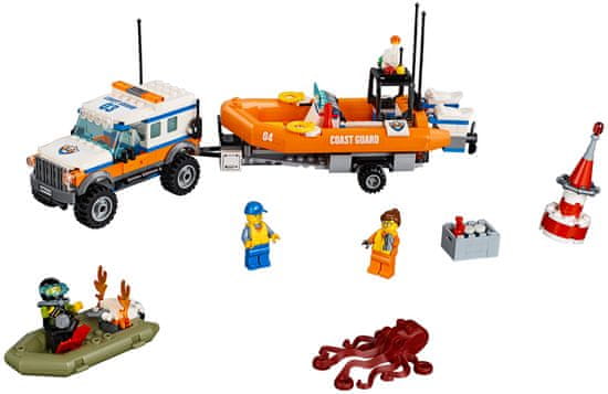 LEGO City Coast Guard 60165 4 x 4 spasilačka jedinica
