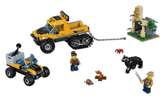 LEGO City Jungle Explorers 60159 Misija u prašumi na polugusjeničaru
