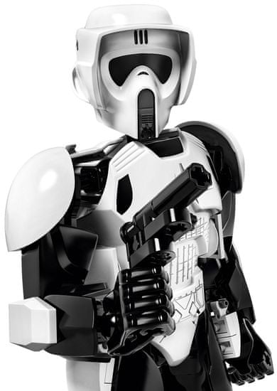 Lego star wars scout trooper & speeder bike new arrivals 75532