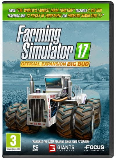 Focus Farming Simulator 2017 – dodatak Big Bud (PC)