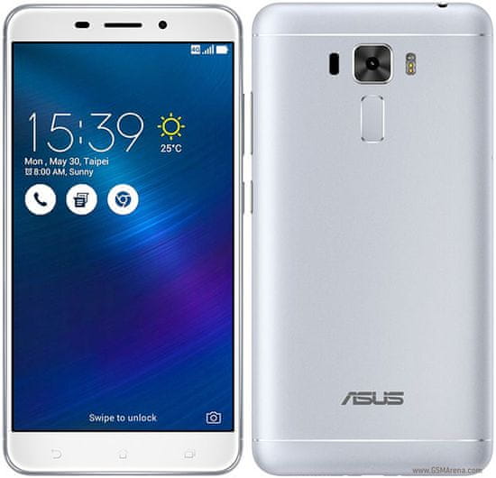ASUS mobilni telefon Zenfone 3 Laser, srebrni + BT zvučnik