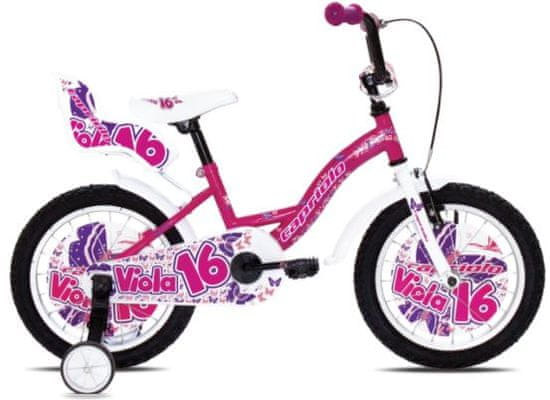 Capriolo dječji bicikl BMX Viola 16'', rozi