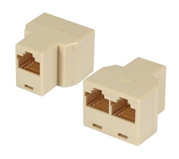 RJ45 trostruki adapter 2ž x 1ž EFB