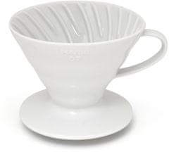 Hario keramički dripper za kavu V60-01, bijeli