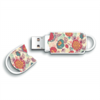 Integral stick Xpression Flower 64 GB USB 2.0, raznobojan