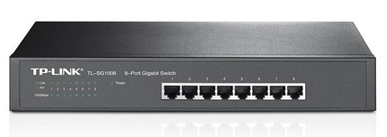 TP-Link Gigabit Desktop/Rackmount switch TL-SG1008 8-portni