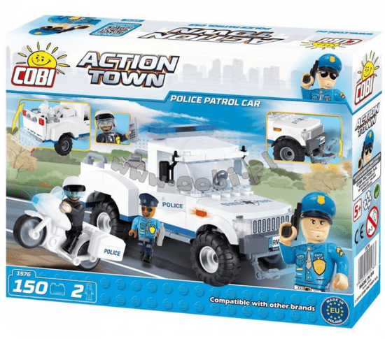 Cobi kocke Police Patrol Car