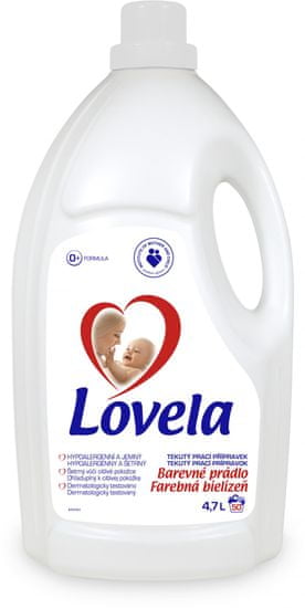 Lovela tekući deterdžent Color, 4,7 l, 50 pranja