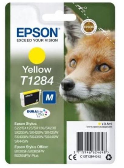 Epson tinta T1284, žuta (C13T12844012)