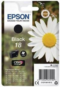 Epson tinta 18, črna (C13T18014012)