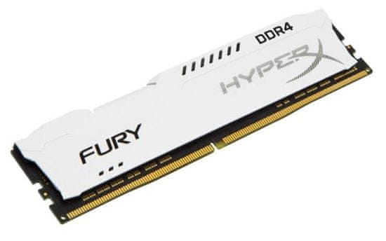 Kingston memorija DDR4 DIMM HyperX FURY White 8 GB/PC2400MHz, CL15, 1Rx8 (HX424C15FW2/8)