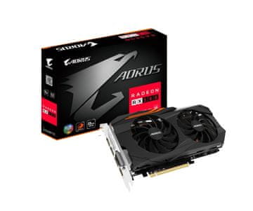 Gigabyte grafička kartica Radeon RX 580 Aorus 8G, 8GB GDDR5, PCI-E 3.0