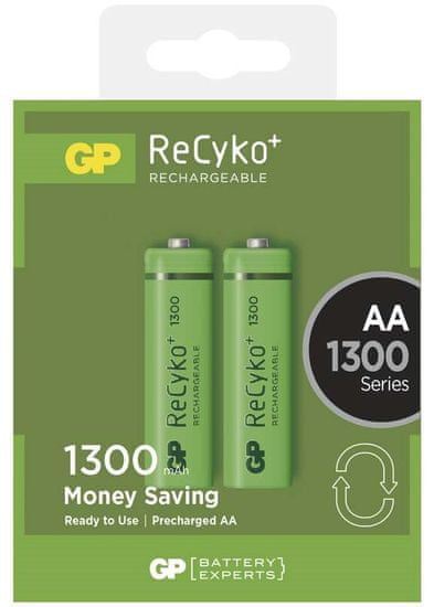 GP punjive baterije ReCyko+ 1300 HR6 AA, 2 komada