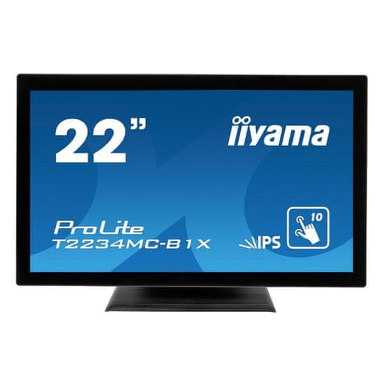 iiyama IPS LED monitor ProLite T2234MC-B3X, 55cm (21,5")