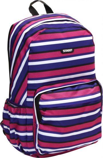 Street ruksak Round Fun Stripes