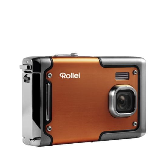 Rollei digitalni fotoaparat Sportsline 85, podvodni, narančasti