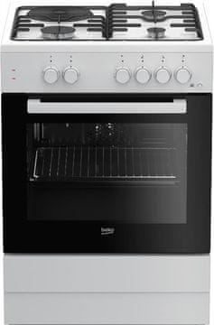 Beko kombinirani štednjak FSS63010DW