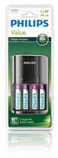 Philips punjač baterija MultiLife + 4xAA bat.