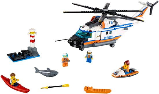 LEGO City Coast Guard 60166 Teški spasilački helikopter