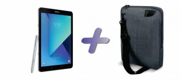 Samsung tablet Galaxy Tab S3 T820, srebrni + torbica