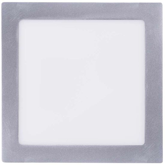 EMOS Površinske LED svjetiljka površine 18 W, neutralna bijela, srebrna