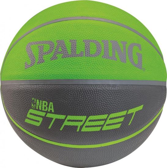 Spalding košarkaška lopta NBA Street, zelena/siva