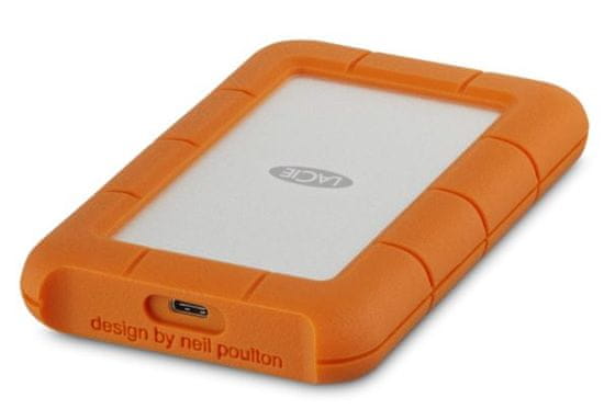 LaCie vanjski disk Rugged 2TB, 6,35cm(2,5"), USB-C 3.1