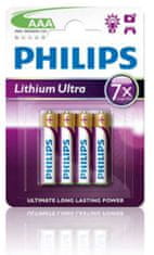 Philips baterije Lithium Ultra Blister AAA, 4 komada (LR03)