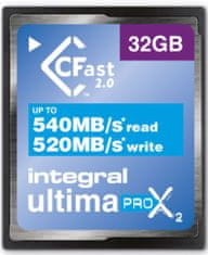 Integral memorijska kartica UltimaPro 32GB X2 CFast 2.0