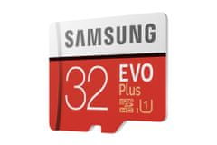 Samsung memorijska kartica micro SDHC EVO Plus + SD adapter, 32 GB