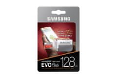 Samsung 128GB EVO+ MICRO SDXC, UHS-I,class10, U3, 4K, UltraHD