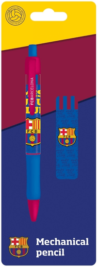 FC Barcelona tehnička olovka + mine 0,5 mm, blister