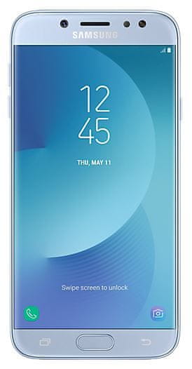 Samsung mobilni telefon Galaxy J7 2017 Duos, srebrno-plavi