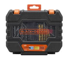 Black+Decker 31-dijelni set svrdala A7233-XJ