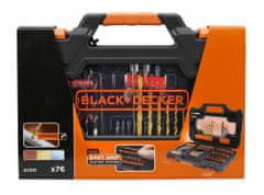 Black+Decker 76-dijelni komplet pribora A7231-XJ