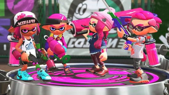 Nintendo switch with splatoon 2 hot sale