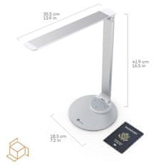 TaoTronics LED stolna svjetiljka Minimalist DL19, srebrna